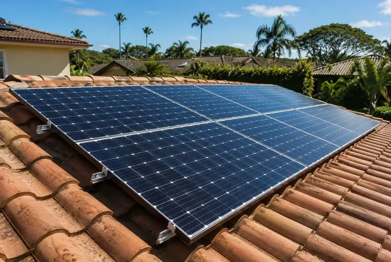 Installation de panneaux solaires à Landas